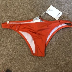 NWT Rhythm Orange Bikini Bottoms